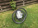 Set Wielen 28 inch achterwiel 5 versnellingen trommelrem, Fietsen en Brommers, Wiel, Gebruikt, Algemeen, Ophalen of Verzenden