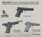 LiveResin	LRE 35257	M1911A1 Colt Pistol 1/35 - replica, Ophalen of Verzenden, Nieuw, 1:35 tot 1:50