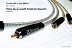 'The Crystal Clear' Lo-cap55 RCA interlinks van Chris Cables, Verzenden, Nieuw, 3451HB/44, Interlink-kabel