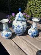 Kaststel, Ophalen of Verzenden, Blauw, Aardewerk of Porselein, Minder dan 50 cm