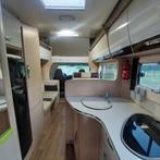 7 PERSOONS ALKOOF # BJ 2018 # 2X TREINZIT OF BANK #STAPELBED, Caravans en Kamperen, Campers, Alkoof, Ringverwarming, Fiat, Bedrijf
