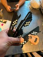 Mozaïek zonnebril rave Deal with it Gangster thug life, Ophalen of Verzenden, Nieuw, Zonnebril, Overige merken