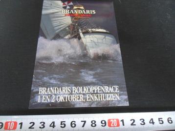 sticker tabak zware shag BRANDARIS bolkoppenrace enkhuizen * beschikbaar voor biedingen