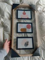 Splinternieuwe fotolijst houtlook geschikt voor 3x 10/15 cm, Ophalen of Verzenden, Nieuw