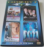 Dvd *** COMEDY 1 *** 4-Filmpack, Cd's en Dvd's, Overige genres, Alle leeftijden, Ophalen of Verzenden, Zo goed als nieuw