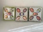 3 x set vintage paaseieren decoratie v paastak Pasen. NIEUW, Ophalen, Nieuw