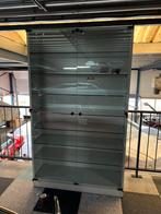 Vitrinekast met 7 legplanken, Huis en Inrichting, Kasten | Dressoirs, Ophalen, Met plank(en), Gebruikt, 100 tot 150 cm