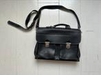 Zwarte leren laptop tas ‘The last bag’ Deens design, Overige merken, Gebruikt, Ophalen of Verzenden, Leer