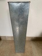 Vaas / Bloempot van "Zink" Nieuw, Ophalen of Verzenden, Nieuw, Glas, Minder dan 50 cm