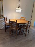 Sfeervolle eethoek, Huis en Inrichting, Tafels | Eettafels, Ophalen, Gebruikt, Klassiek, Vier personen