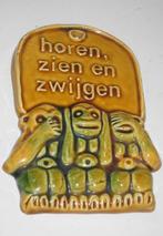 Horen, Zien, Zwijgen Apen Spreuken Tegel, Ophalen, Dier