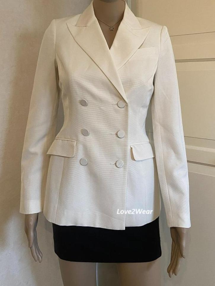 Blazer double-breasted H&M, Kleding | Dames, Jasjes, Kostuums en Pakken, Nieuw, Jasje, Maat 34 (XS) of kleiner, Ophalen of Verzenden