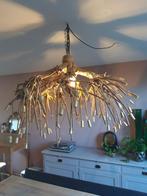Unieke hanglamp, Huis en Inrichting, Zo goed als nieuw, Hout, Ophalen, 75 cm of meer