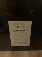 IKEA Komplement Plank zwart 58cm - Nieuw in Verpakking, Ophalen, Met plank(en), Minder dan 50 cm, Nieuw