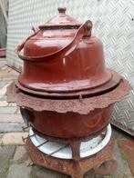 Petroleumstel met ketel., Antiek en Kunst, Ophalen