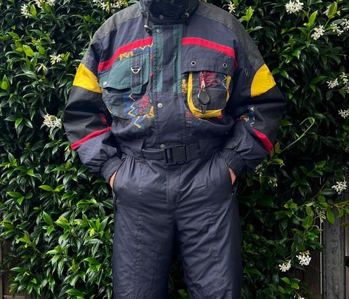 Vintage Retri Skipak L, Kleding | Heren, Wintersportkleding, Gedragen, Pak, Maat 52/54 (L), Ophalen of Verzenden