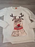 Kerst trui, Ophalen, Gedragen, Maat 36 (S), Wit