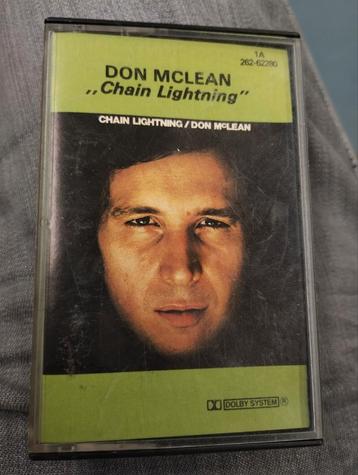 Don McLean - Chain Lightning Cassetteband beschikbaar voor biedingen