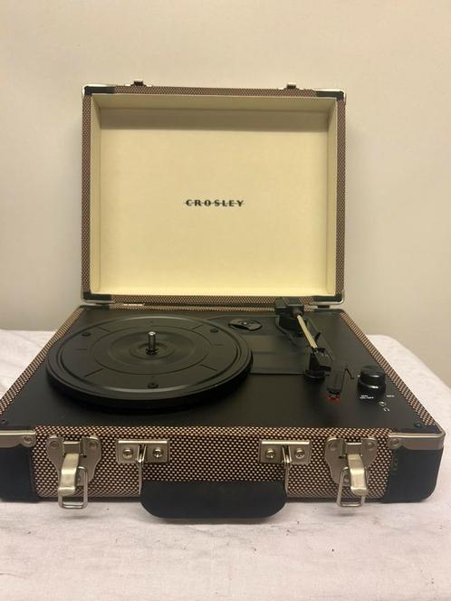 Crosley Executive Platenspeler Tweed, Audio, Tv en Foto, Platenspelers, Ophalen