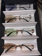 Cartier diamond cut, Overige merken, Zonnebril, Zwart, Nieuw