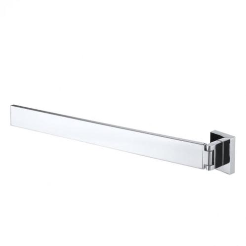 Haceka Edge enkele handdoekhouder zwenkbaar chroom 39cm, Huis en Inrichting, Badkamer | Badtextiel en Accessoires, Gebruikt, Handdoek