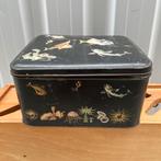 Vintage blik met vissen, Ophalen of Verzenden, Gebruikt, Overige, Overige merken