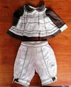 Kate Mack baby setje licht roze / bruin maat ong 56 nr 34638