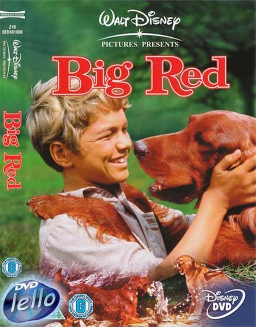 Disney's Big Red (1962 Walter Pidgeon, Gilles Payant) UK NLO, Cd's en Dvd's, Dvd's | Avontuur, Nieuw in verpakking, Alle leeftijden