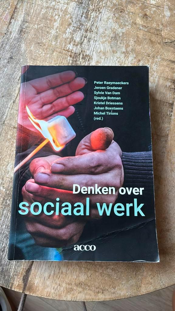 Peter Raeymaeckers - Denken over Sociaal Werk, Boeken, Politiek en Maatschappij, Zo goed als nieuw, Maatschappij en Samenleving
