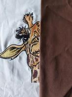 geborduurd lapje met een giraffe.
Afmetingen borduurwerk: 11, Ophalen of Verzenden