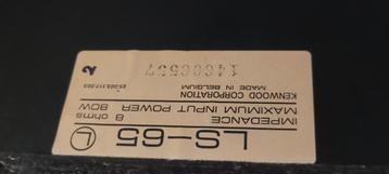 Kenwood ls65 speakers beschikbaar voor biedingen
