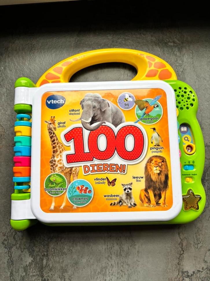 Vtech 100 dieren, Kinderen en Baby's, Speelgoed | Vtech, Zo goed als nieuw, 2 tot 4 jaar, Ophalen of Verzenden