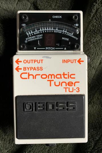 Boss TU-3 tuner beschikbaar voor biedingen