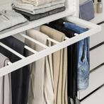 Komplement Uittrekbare Broekhanger wit - 100 cm, Overige materialen, Zo goed als nieuw, Minder dan 100 cm, Ikea