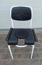 TOILETSTOEL, DOUCHESTOEL JADACARE wit gecoat, Diversen, Ophalen, Gebruikt