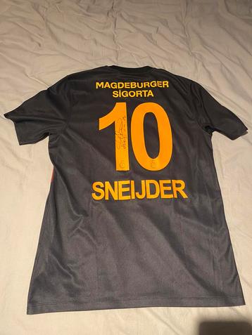 Gesigneerd Wesley Sneijder Galatasaray shirt video bewijs 