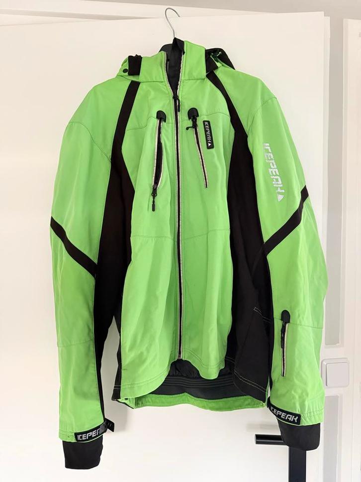Icepeak Softshell Ski Jas Heren XL, Kleding | Dames, Wintersportkleding, Zo goed als nieuw, Jack, Maat 46/48 (XL) of groter, Ophalen of Verzenden