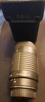 Sigma 75-300mm Zoomlens, Audio, Tv en Foto, Fotografie | Lenzen en Objectieven, Ophalen of Verzenden, Gebruikt, Telelens, Zoom