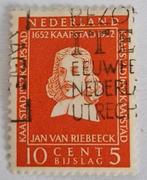 Nederland 1952 - nvph 580 - Riebeeck monument  -ab, Postzegels en Munten, Ophalen of Verzenden, Na 1940, Gestempeld