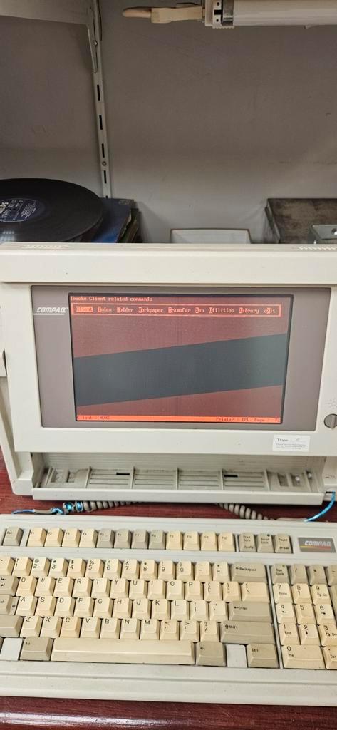 Compaq portable III Retro Vintage computer, Computers en Software, Vintage Computers, Ophalen