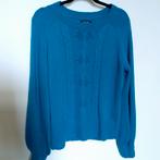 Mooie blauwe trui met wol King Louie Nieuw mt L, Kleding | Dames, Ophalen of Verzenden, Nieuw, Blauw
