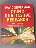 Boek Doing Qualitative Research - David Silverman, Ophalen of Verzenden, Beta, Gelezen, WO