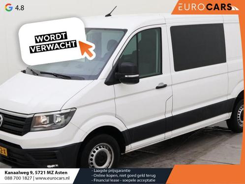 Volkswagen Crafter 140pk L3H2/L2H1 Dubbele cabine Highline T, Auto's, Bestelauto's, Bedrijf, Te koop, ABS, Achteruitrijcamera