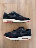 Nike air max 1 swoosh mini bred 46, Kleding | Heren, Schoenen, Zwart, Ophalen of Verzenden, Sneakers of Gympen, Zo goed als nieuw
