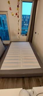 Boxspring expevar Ikea, Huis en Inrichting, Slaapkamer | Boxsprings, Zo goed als nieuw, Twijfelaar, 200 cm, 140 cm