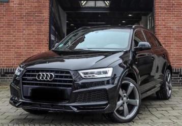 Audi Q3 2.0TFSI 132KW Quattro S-tr7 2016 Zwart beschikbaar voor biedingen