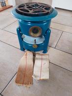 Etna Petroleumstel Blauw - Vintage, Ophalen