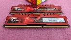 G.Skill 8GB (2x4) DDR3 1600Mhz RipjawsX, Computers en Software, RAM geheugen, DDR3, Ophalen of Verzenden, Zo goed als nieuw, Desktop