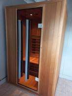 2 persoons infrarood sauna  ( als nieuw), Ophalen, Zo goed als nieuw, Infrarood, Complete sauna