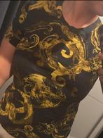 Versace shirt, Zwart, Ophalen of Verzenden, Maat 36 (S), Gedragen